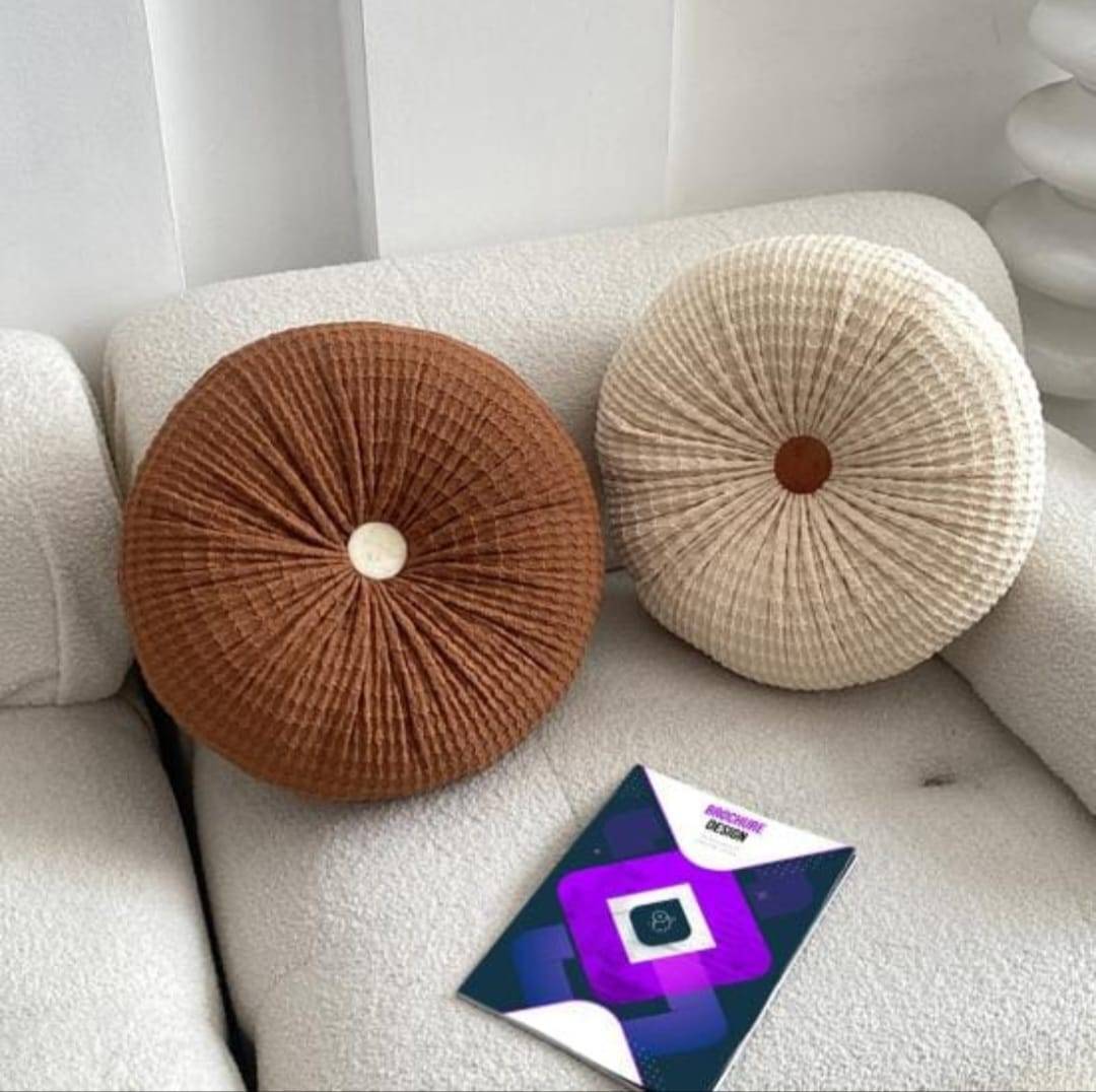 Round Pumpkin Cushions